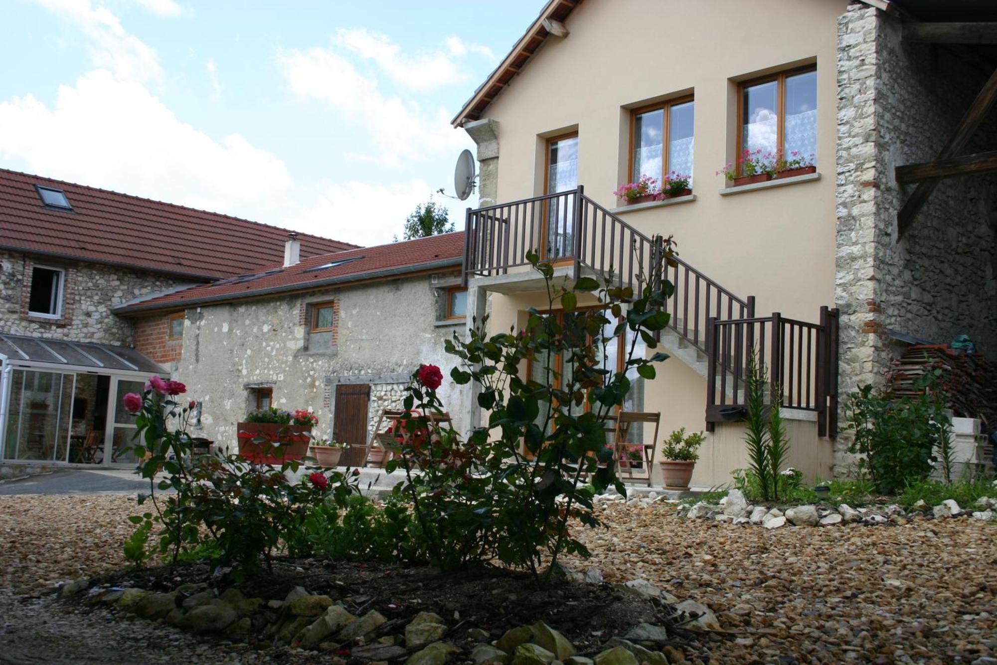 La Fermette Champenoise Panzió Jonquery Kültér fotó